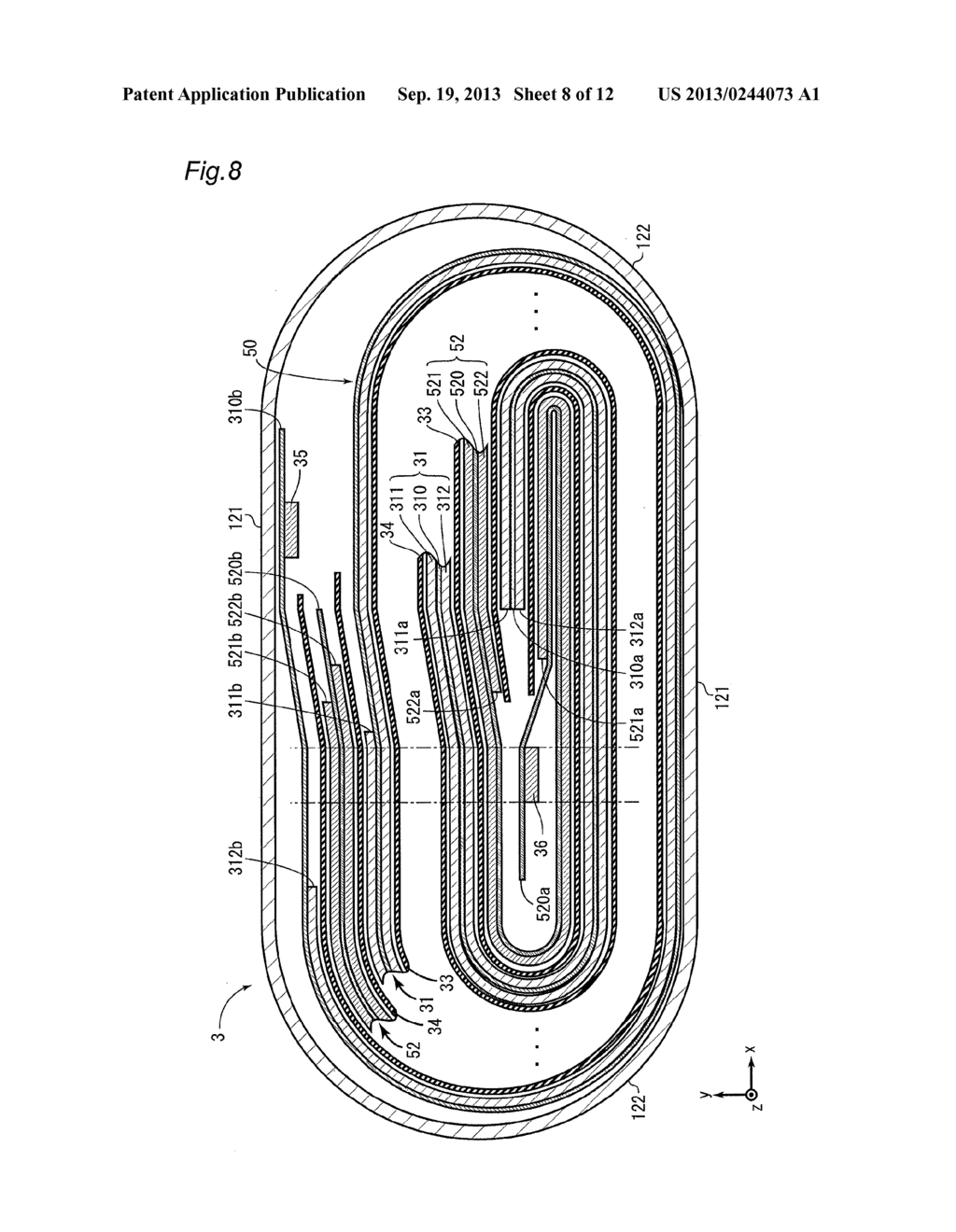 NONAQUEOUS ELECTROLYTE BATTERY - diagram, schematic, and image 09