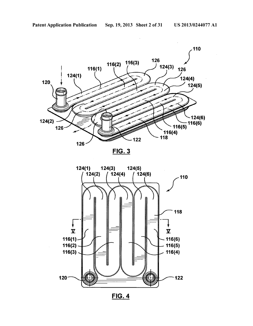 CONFORMAL FLUID-COOLED HEAT EXCHANGER FOR BATTERY - diagram, schematic, and image 03