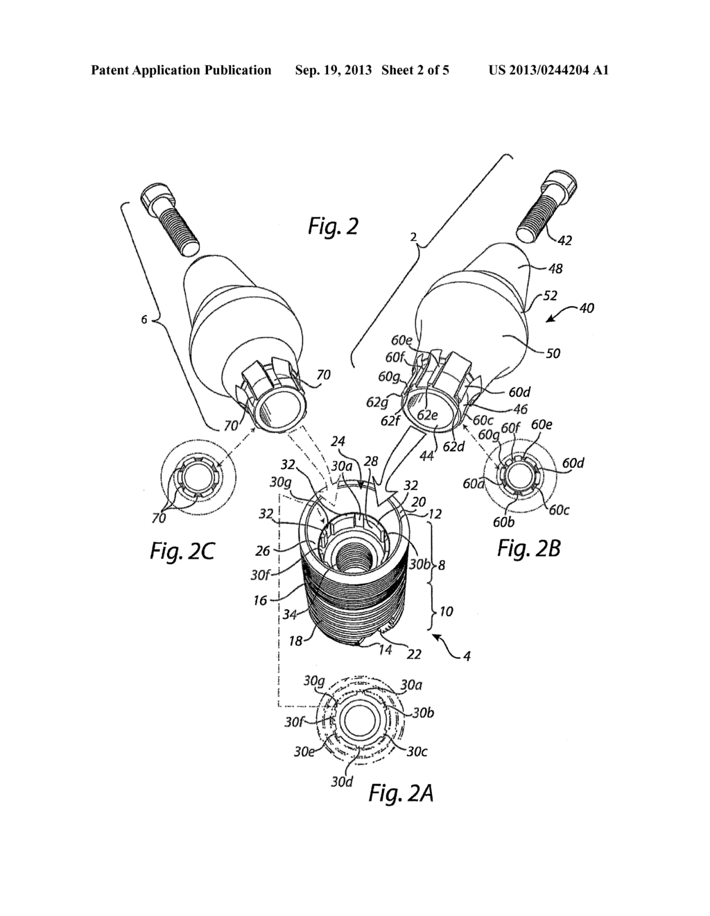 DENTAL COMPONENT AND A DENTAL IMPLANT - diagram, schematic, and image 03