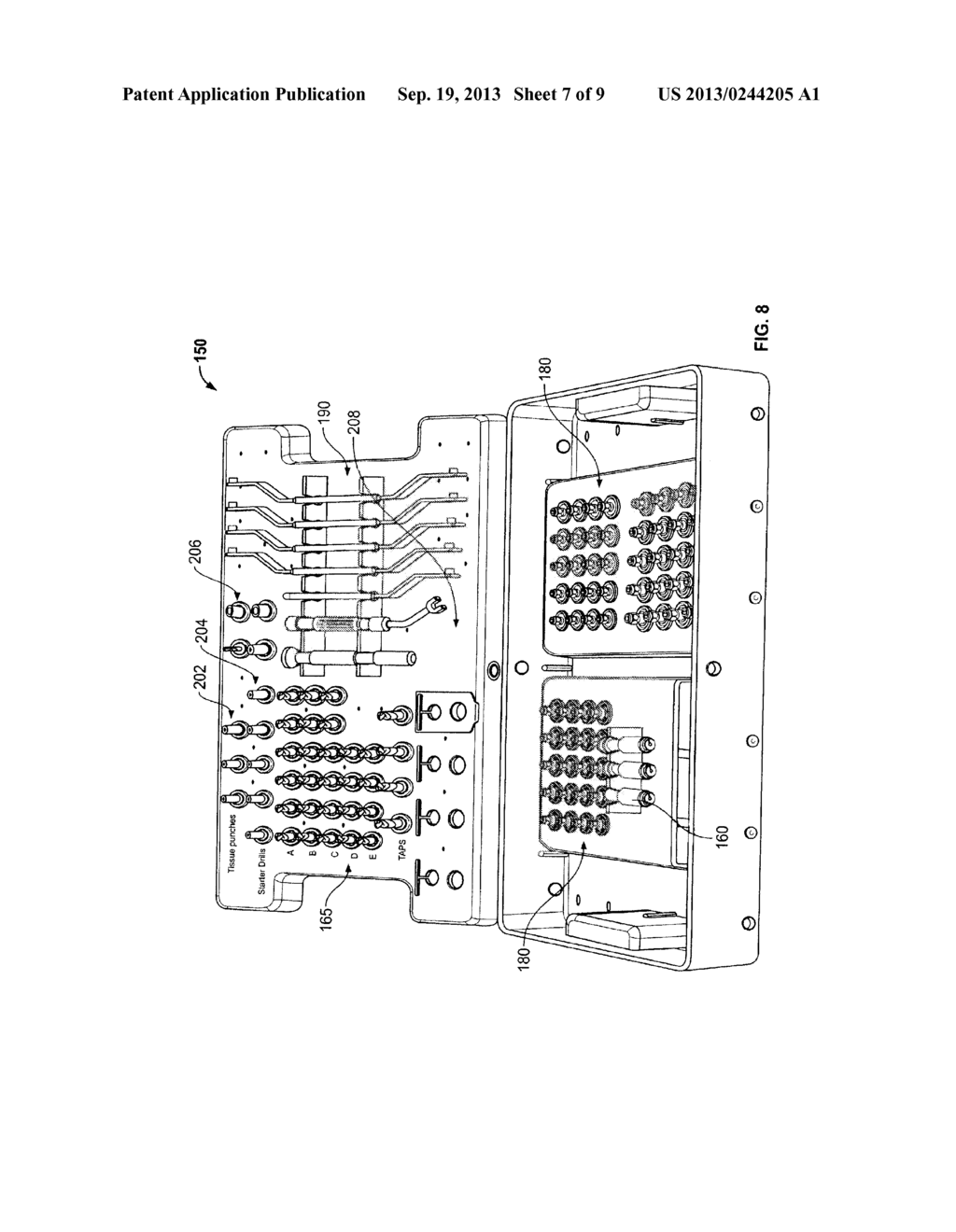 Method For Pre-Operative Visualization Of Instrumentation Used With A     Surgical Guide For Dental Implant Placement - diagram, schematic, and image 08