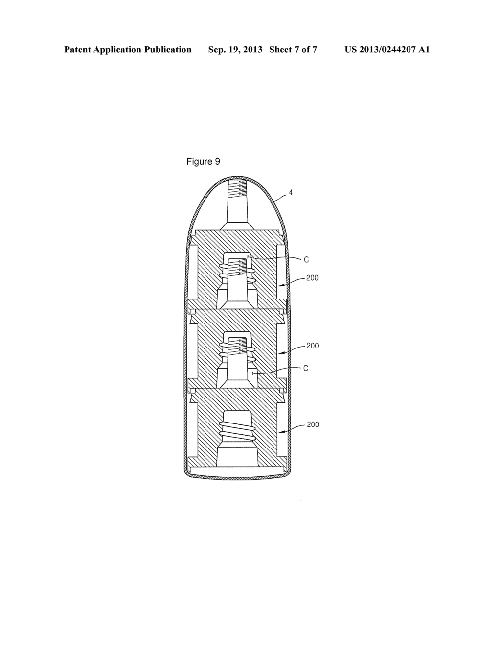 Mold For Dental Copings And Copings Produced By Using The Mold - diagram, schematic, and image 08