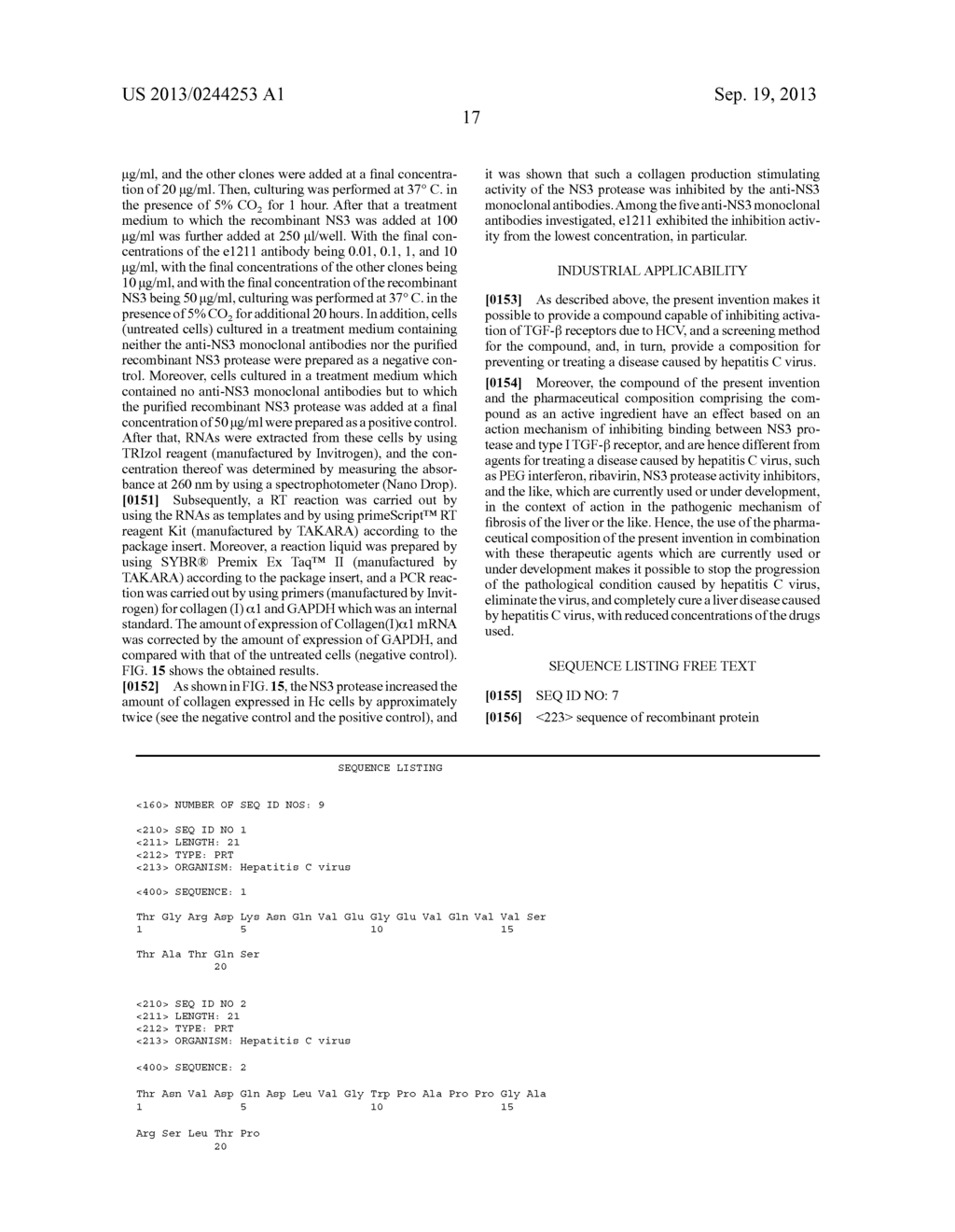 COMPOUNDS HAVING ACTIVITY OF SUPPRESSING ACTIVATION OF TGF-BETA RECEPTOR,     METHOD FOR SCREENING OF THE COMPOUNDS, AND COMPOSITION FOR PREVENTING OR     TREATING DISEASE CAUSED BY HEPATITIS C VIRUS - diagram, schematic, and image 32