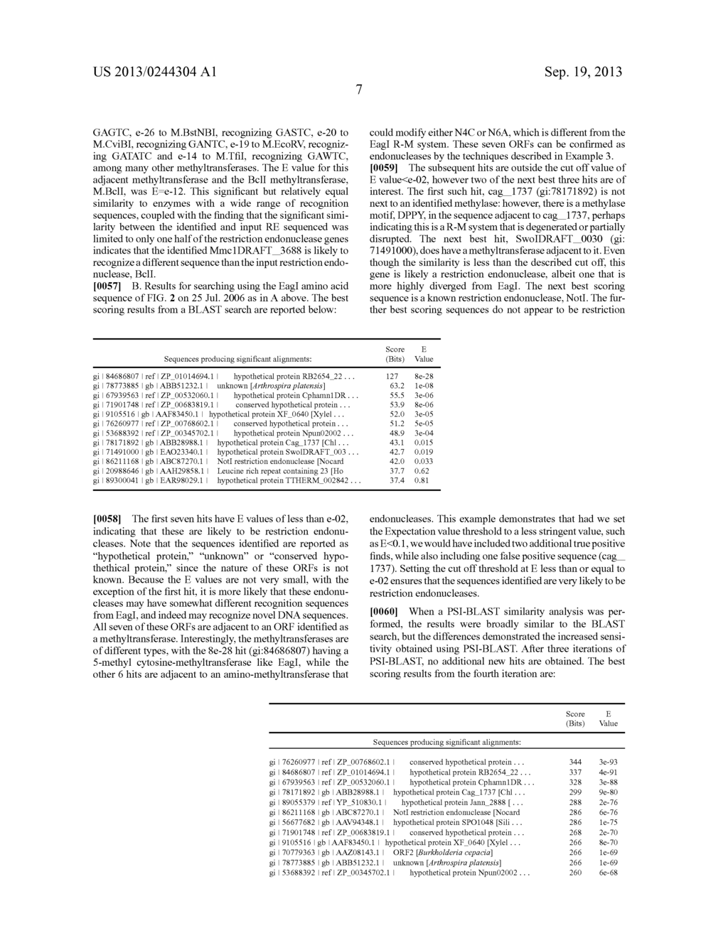 Novel Restriction Endonucleases, DNA Encoding These Endonucleases and     Methods for Identifying New Endonucleases with the Same or Varied     Specificity - diagram, schematic, and image 83