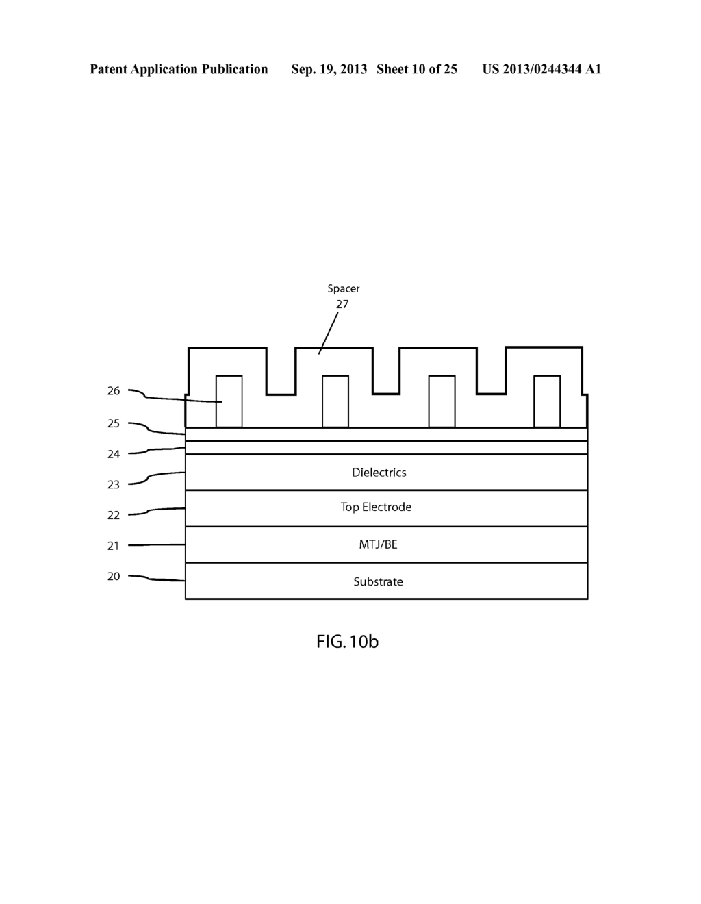 METHOD FOR MANUFACTURING HIGH DENSITY NON-VOLATILE MAGNETIC MEMORY - diagram, schematic, and image 11