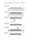 HEAT-RESISTANT PRESSURE-SENSITIVE ADHESIVE TAPE FOR PRODUCTION OF     SEMICONDUCTOR DEVICE AND METHOD FOR PRODUCING SEMICONDUCTOR DEVICE USING     THE TAPE diagram and image