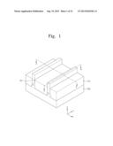 FIELD EFFECT TRANSISTORS HAVING AN EPITAXIAL LAYER ON A FIN AND METHODS OF     FABRICATING THE SAME diagram and image