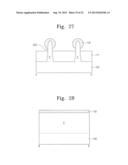 FIELD EFFECT TRANSISTORS HAVING AN EPITAXIAL LAYER ON A FIN AND METHODS OF     FABRICATING THE SAME diagram and image