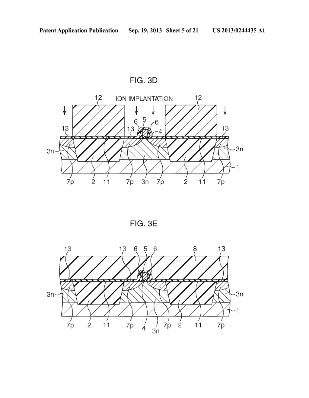 SEMICONDUCTOR DEVICE HAVING AN N-CHANNEL MOS TRANSISTOR, A P-CHANNEL MOS     TRANSISTOR AND A CONTRACTING FILM - diagram, schematic, and image 06