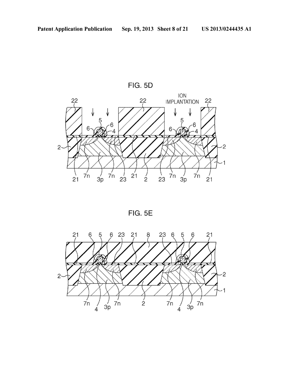 SEMICONDUCTOR DEVICE HAVING AN N-CHANNEL MOS TRANSISTOR, A P-CHANNEL MOS     TRANSISTOR AND A CONTRACTING FILM - diagram, schematic, and image 09