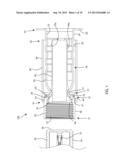 COAXIAL CABLE CONNECTOR HAVING A COLLAPSIBLE CONNECTOR BODY diagram and image