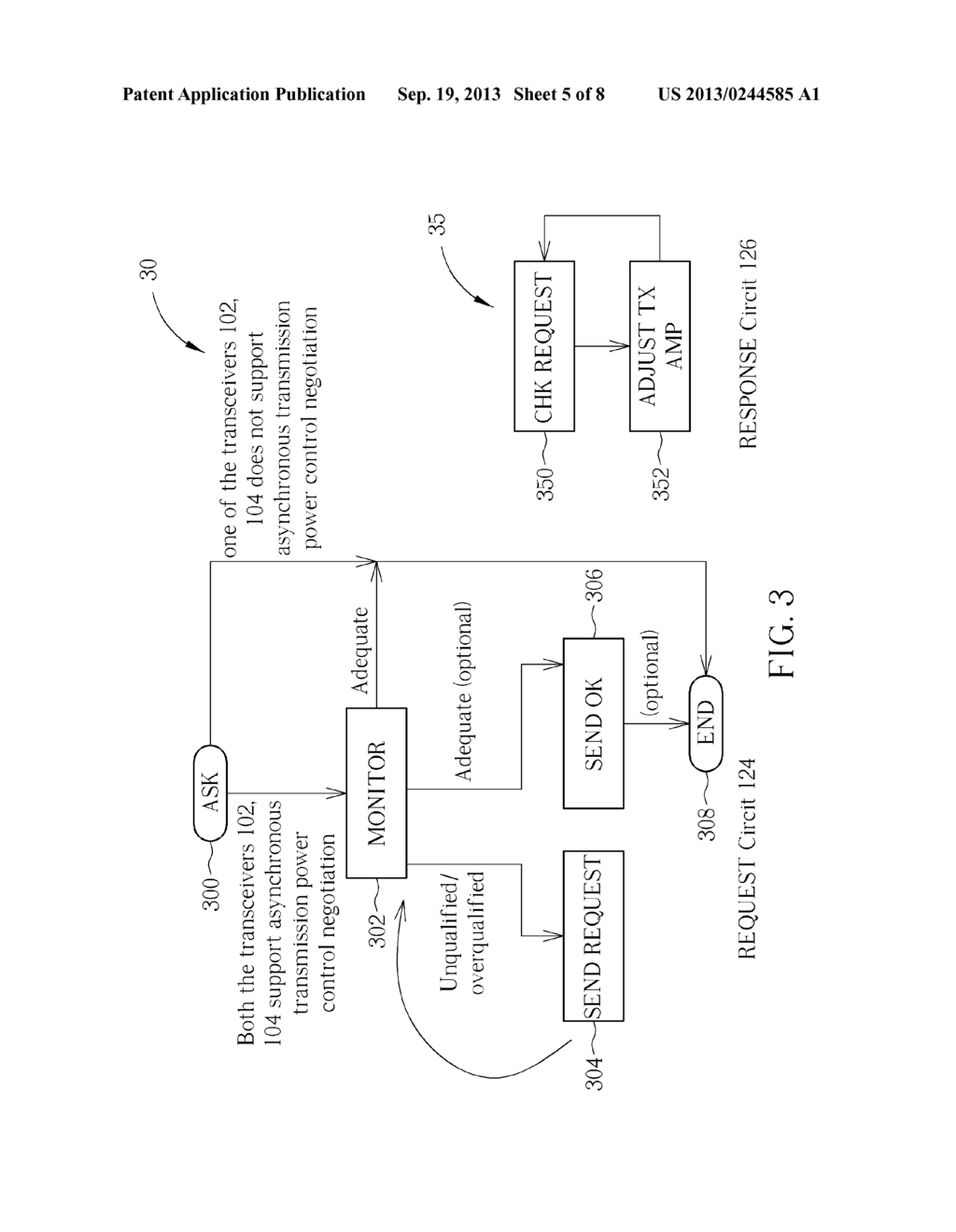 Transmission Power Control Negotiation Method and Wireless Communication     System Using the Same - diagram, schematic, and image 06