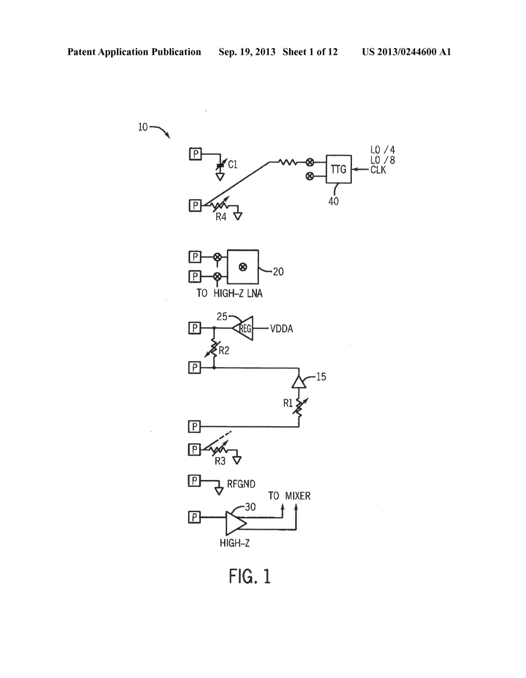 Integrating Components In A Radio Tuner Integrated Circuit (IC) For A     Tracking Filter - diagram, schematic, and image 02