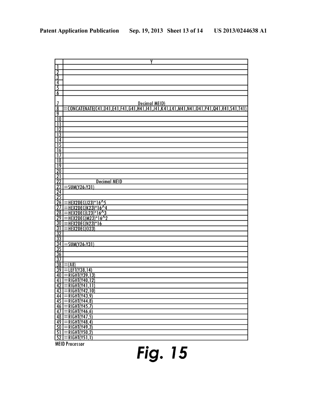 System and Method for Processing MEID Data - diagram, schematic, and image 14