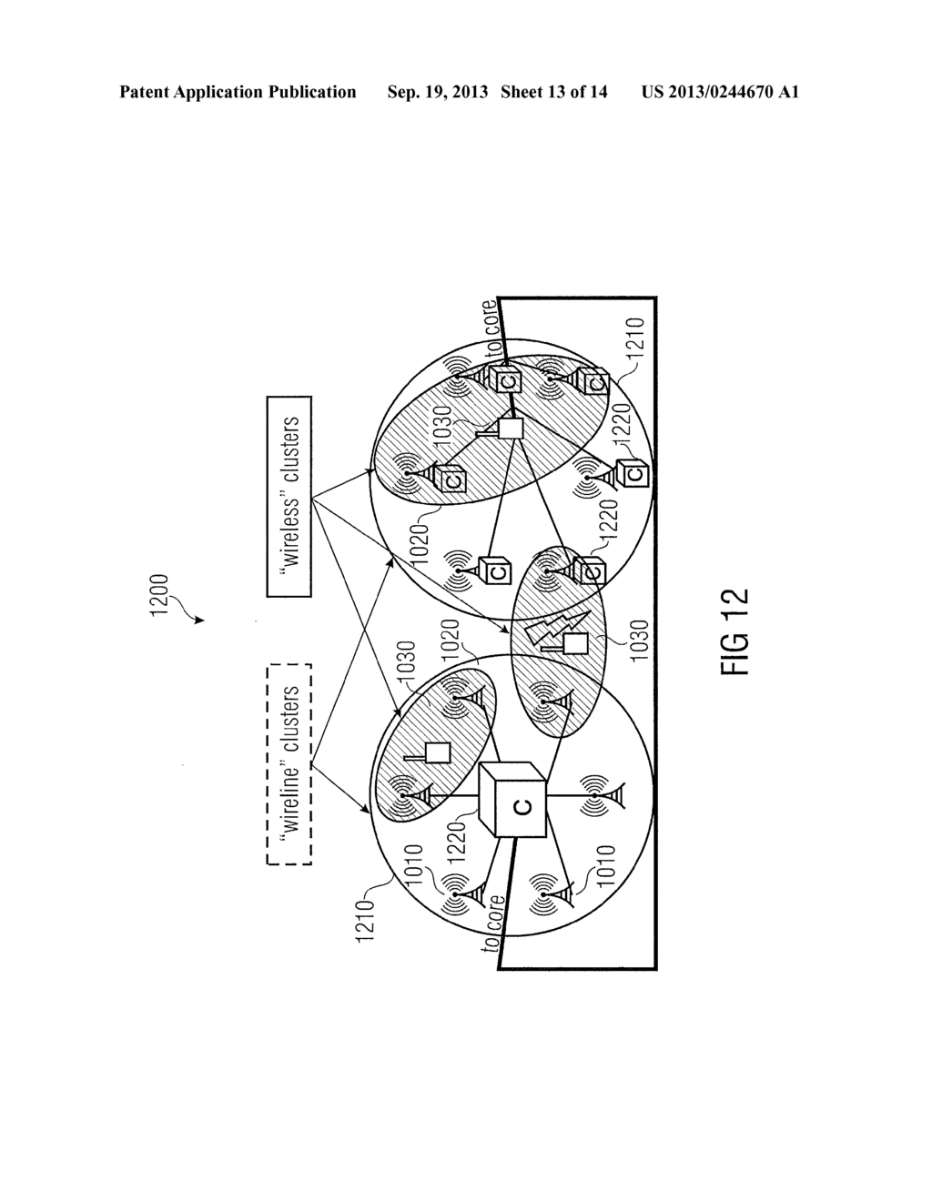 APPARATUS AND METHOD FOR DETERMINING A CORE NETWORK CONFIGURATION OF A     WIRELESS COMMUNICATION SYSTEM - diagram, schematic, and image 14