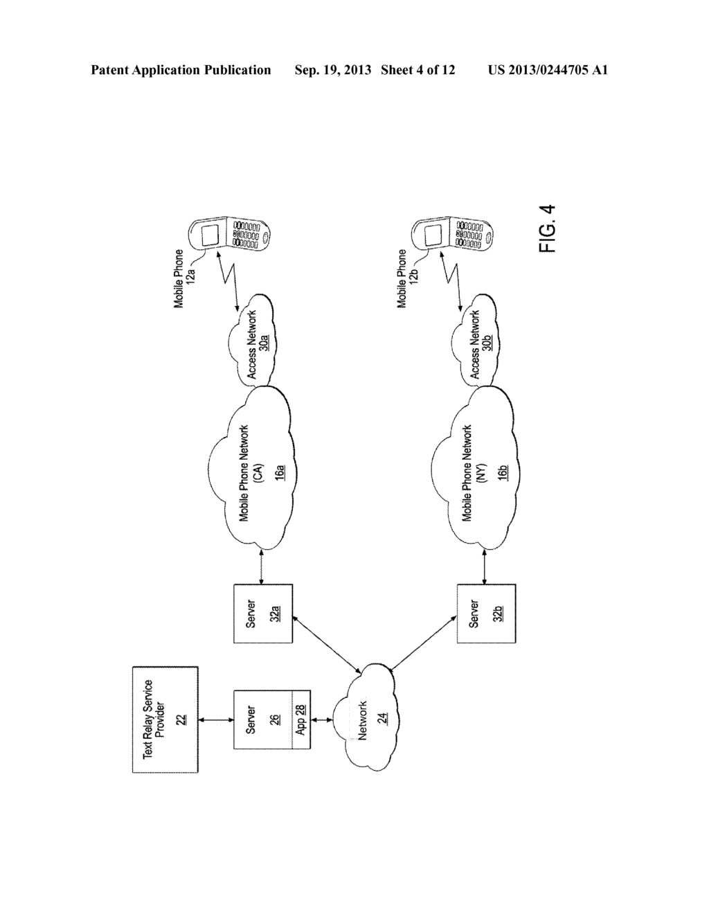 METHODS AND SYSTEMS FOR PROVIDING NEAR REAL TIME MESSAGING TO HEARING     IMPAIRED USER DURING TELEPHONE CALLS - diagram, schematic, and image 05