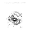 Holder for a Mobile Telephone diagram and image