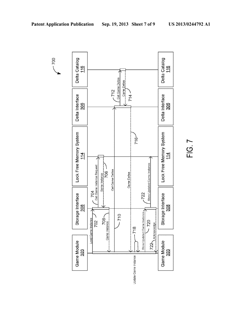 GAME ENVIRONMENT UTILIZING A LOCK FREE MEMORY SYSTEM - diagram, schematic, and image 08