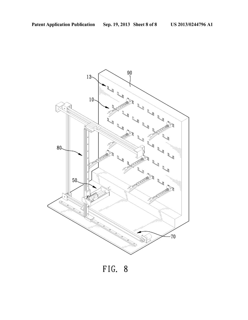 GIFT STORAGE DEVICE OF GIFT GAME MACHINE AND SELECTION OUTPUT MEANS     THEREOF - diagram, schematic, and image 09