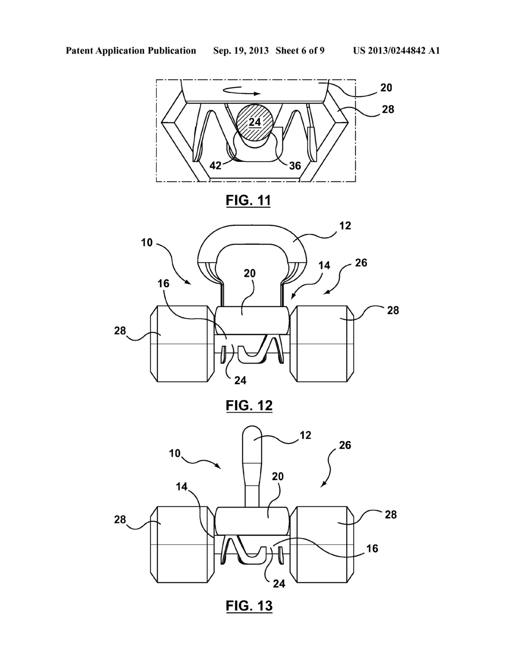 Handle Adaptor For Weight Training Device - diagram, schematic, and image 07