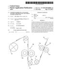 METHOD OF PRODUCING A PACKAGING MATERIAL PROVIDED WITH A RECURRING PATTERN     OF PRINT INK diagram and image