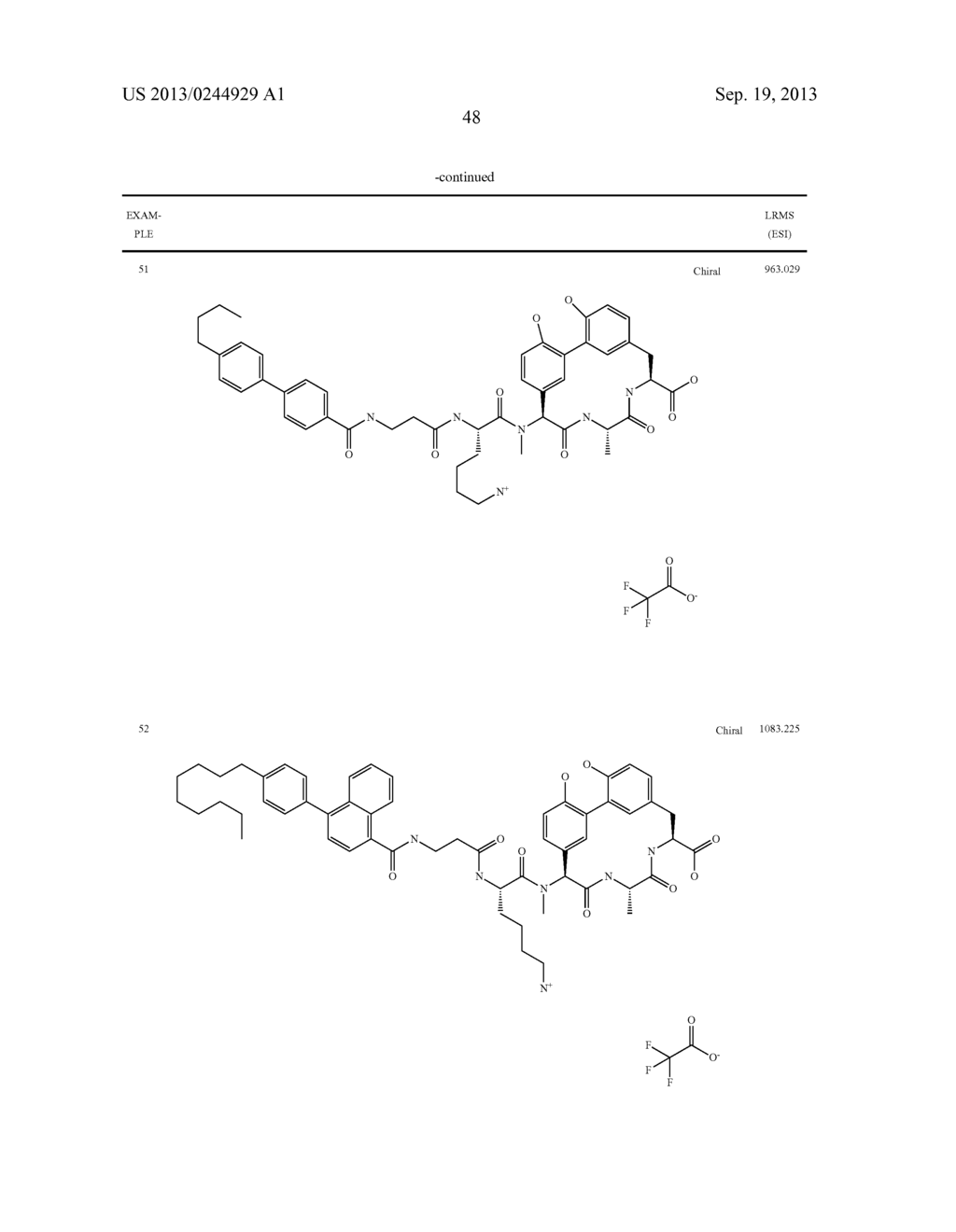 BRIDGED LIPOGLYCOPEPTIDES THAT POTENTIATE THE ACTIVITY OF BETA-LACTAM     ANTIBACTERIALS - diagram, schematic, and image 51