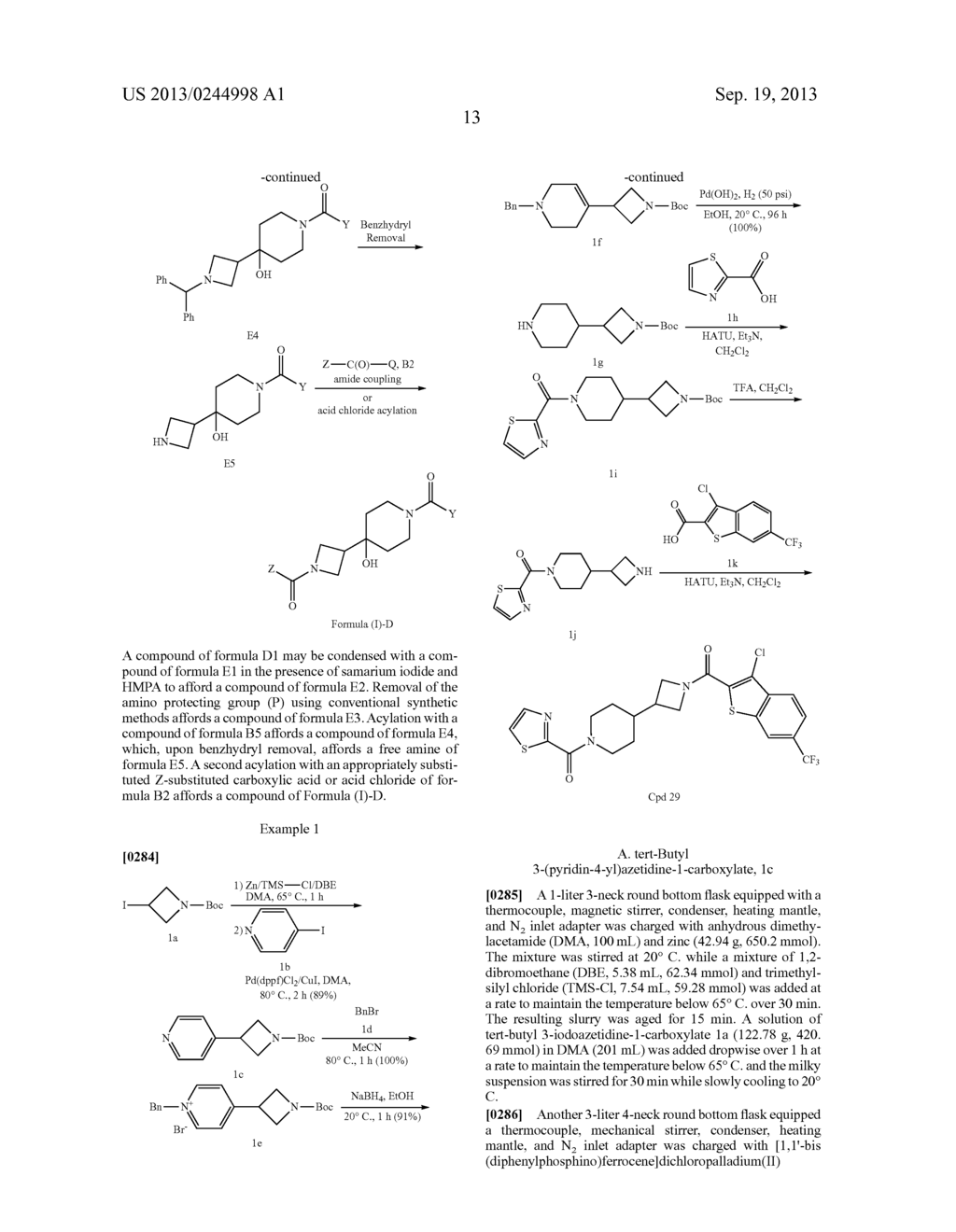 PIPERIDIN-4-YL-AZETIDINE DIAMIDES AS MONOACYLGLCEROL LIPASE INHIBITORS - diagram, schematic, and image 14