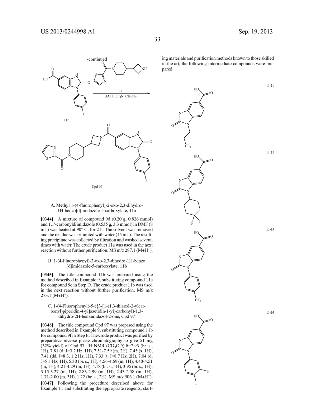 PIPERIDIN-4-YL-AZETIDINE DIAMIDES AS MONOACYLGLCEROL LIPASE INHIBITORS - diagram, schematic, and image 34