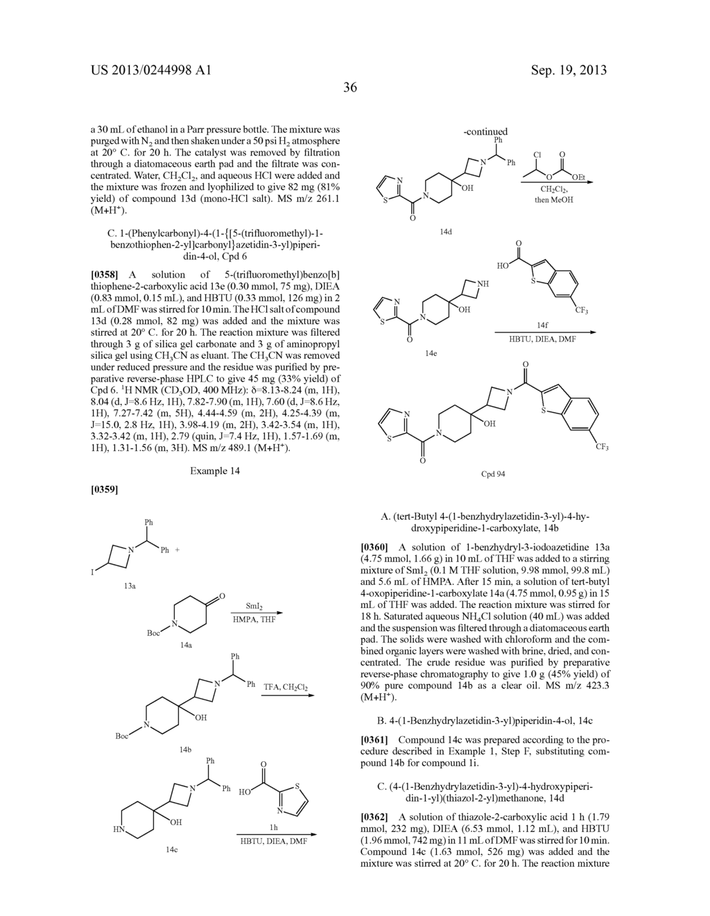 PIPERIDIN-4-YL-AZETIDINE DIAMIDES AS MONOACYLGLCEROL LIPASE INHIBITORS - diagram, schematic, and image 37