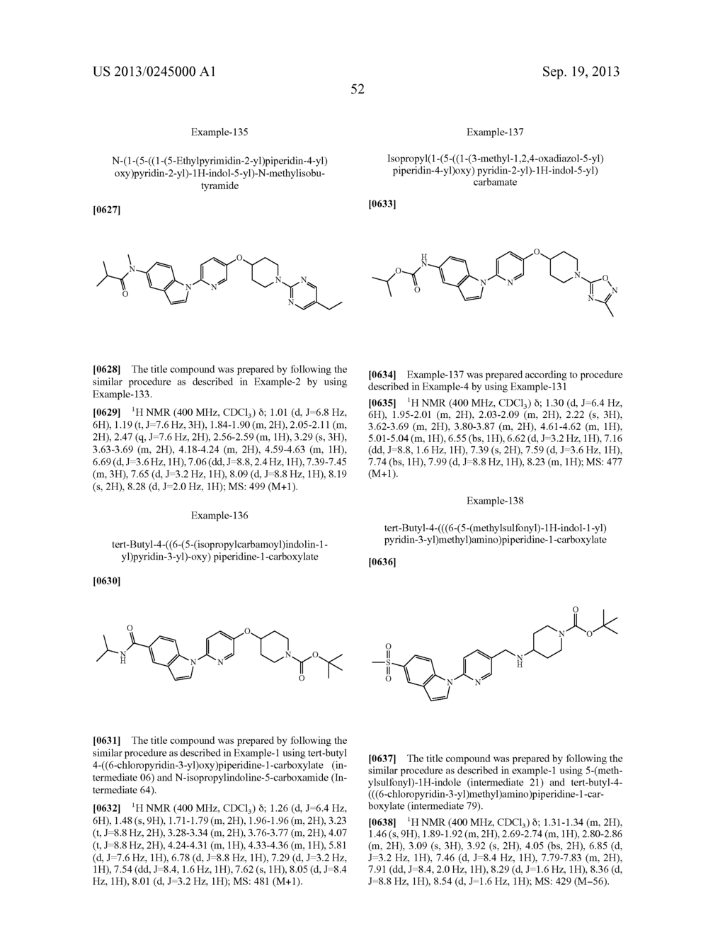 BICYCLIC GPR119 MODULATORS - diagram, schematic, and image 53
