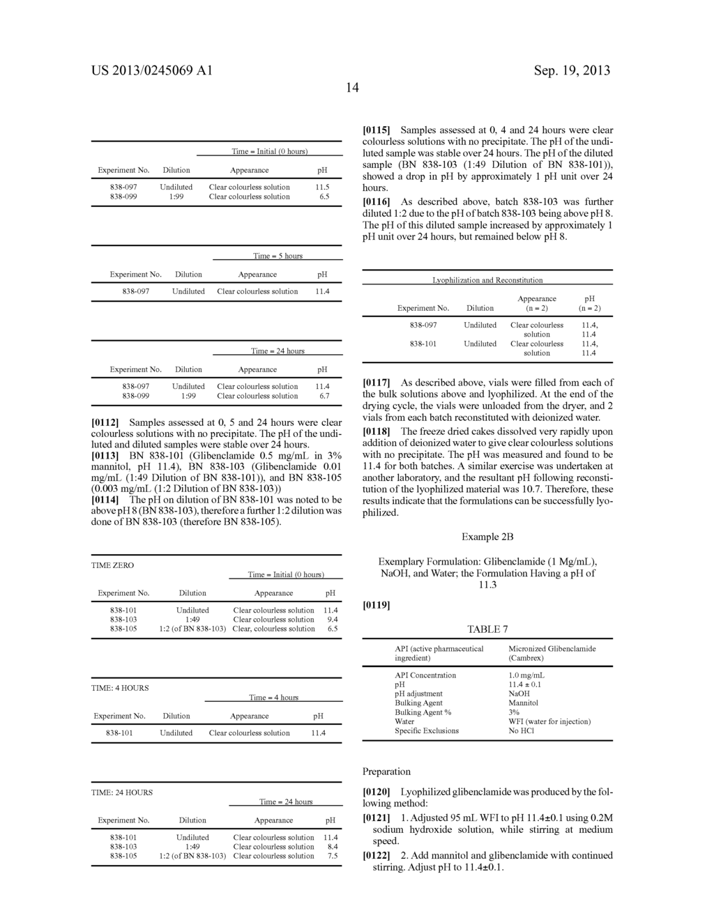 FORMULATIONS AND METHODS FOR LYOPHILIZATION AND LYOPHILATES PROVIDED     THEREBY - diagram, schematic, and image 23