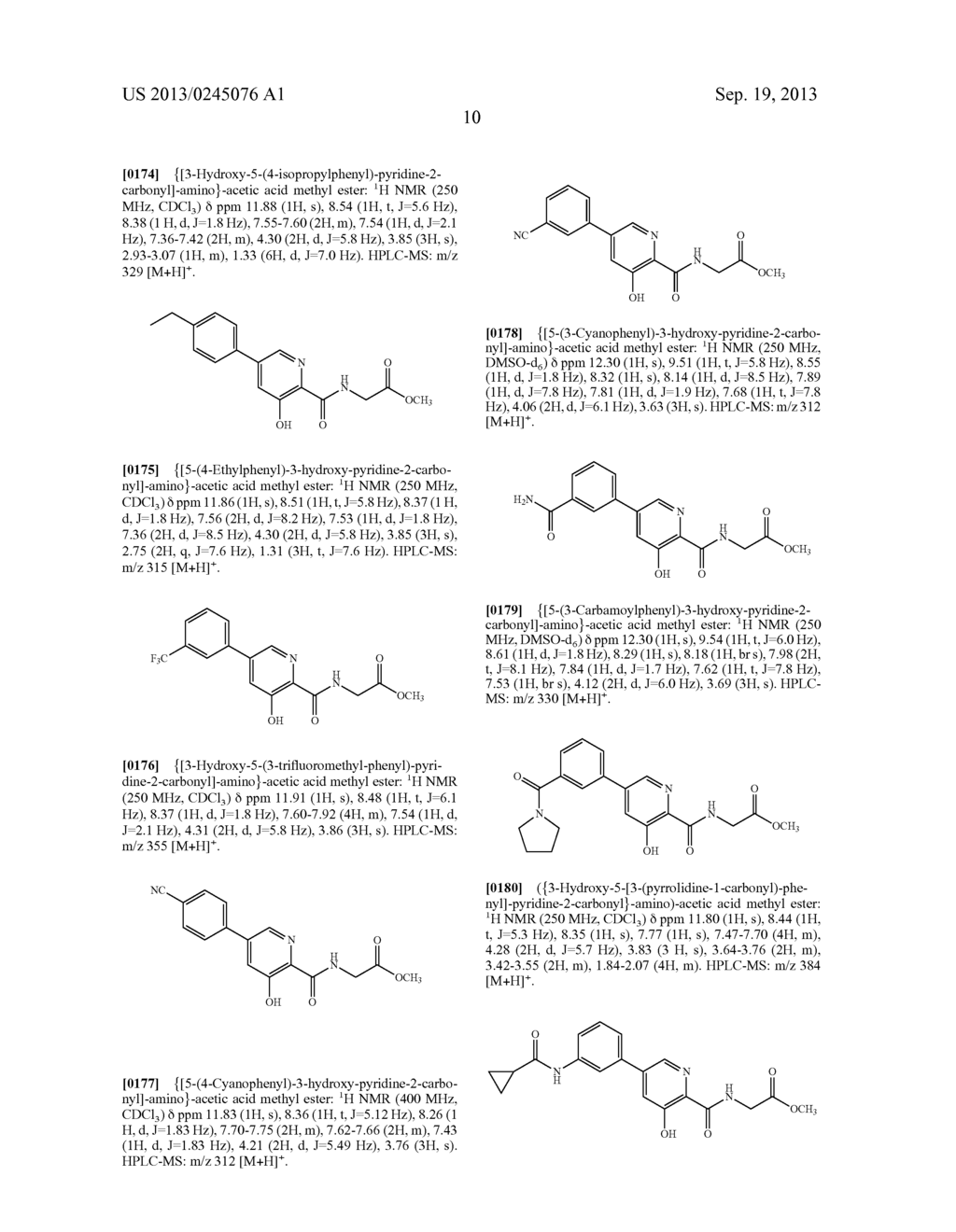 PROLYL HYDROXYLASE INHIBITORS AND METHOD OF USE - diagram, schematic, and image 13