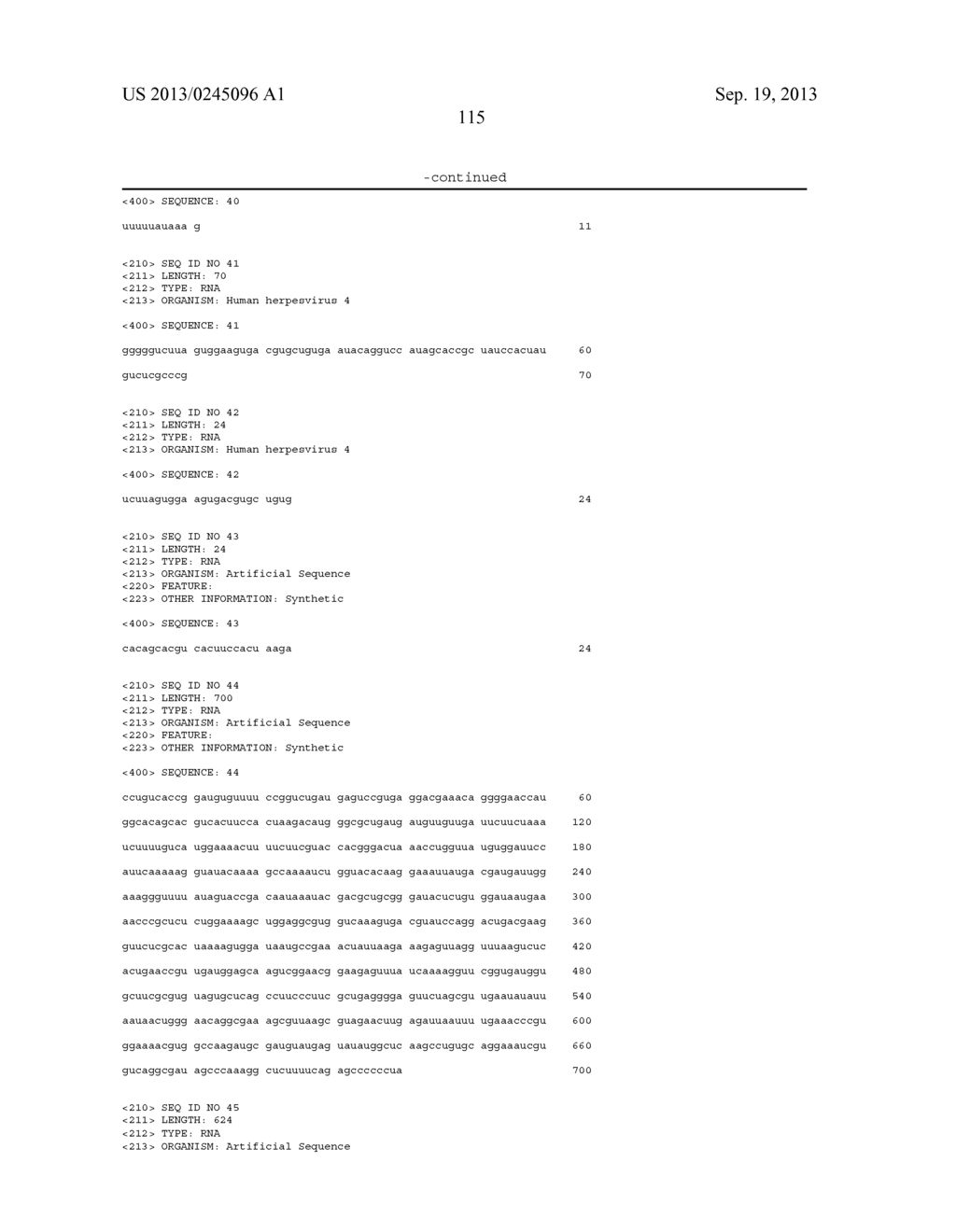 COMPOSITIONS AND METHODS FOR ACTIVATING EXPRESSION BY A SPECIFIC     ENDOGENOUS miRNA - diagram, schematic, and image 136