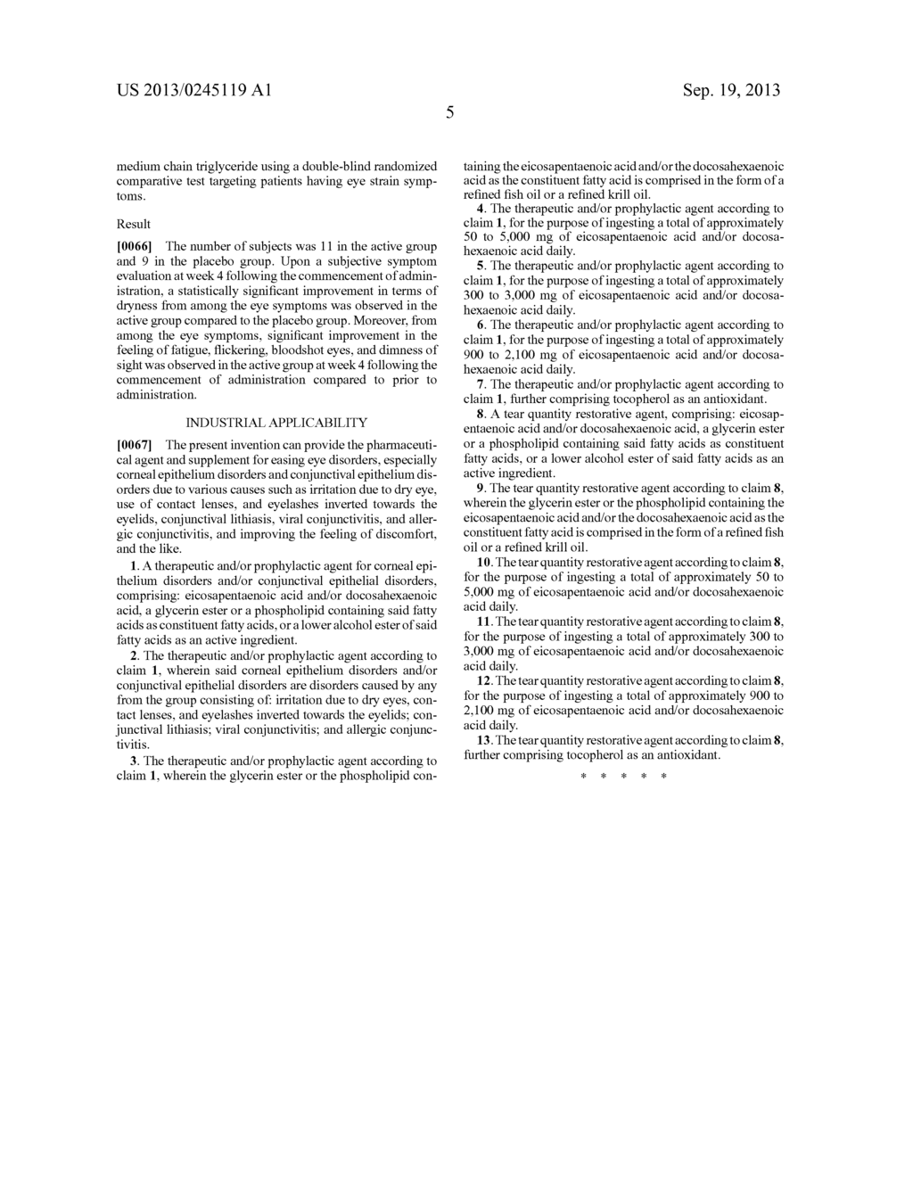 THERAPEUTIC OR PROPHYLACTIC AGENT FOR CORNEAL EPITHELIUM DISORDERS AND/OR     CONJUNCTIVAL EPITHELIUM DISORDERS - diagram, schematic, and image 10