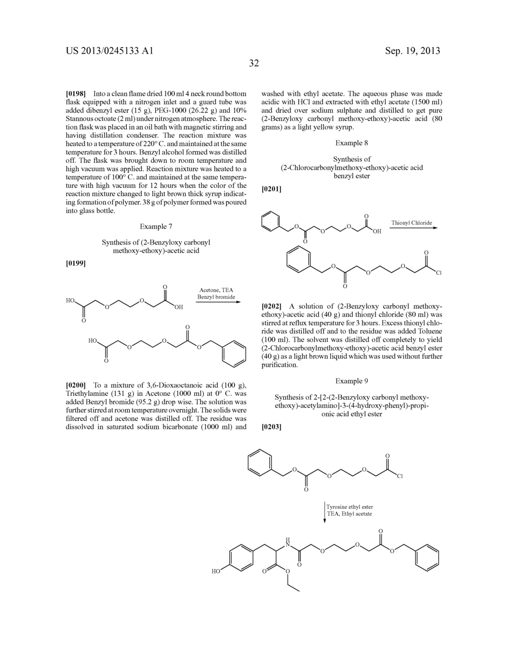 AMINO ACID DERIVATIVES AND ABSORBABLE POLYMERS THEREFROM - diagram, schematic, and image 33