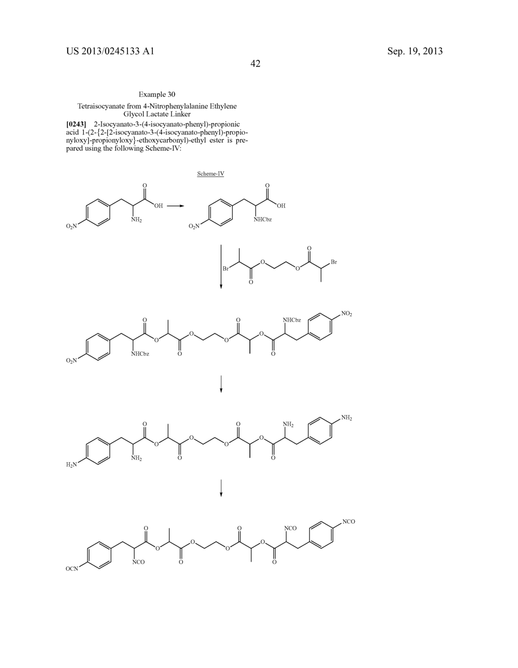 AMINO ACID DERIVATIVES AND ABSORBABLE POLYMERS THEREFROM - diagram, schematic, and image 43