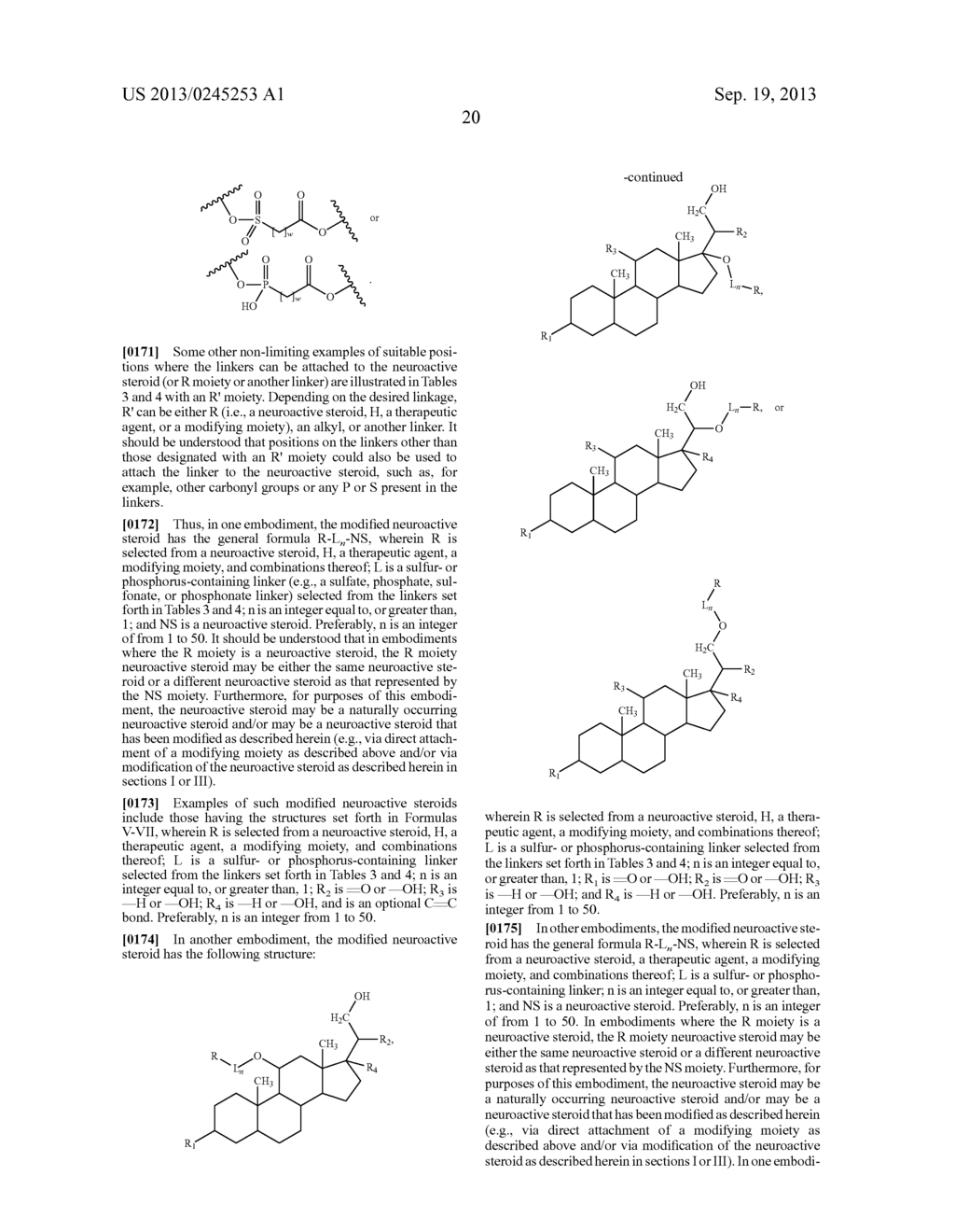 Conjugated Neuroactive Steroid Compositions And Methods Of Use - diagram, schematic, and image 21