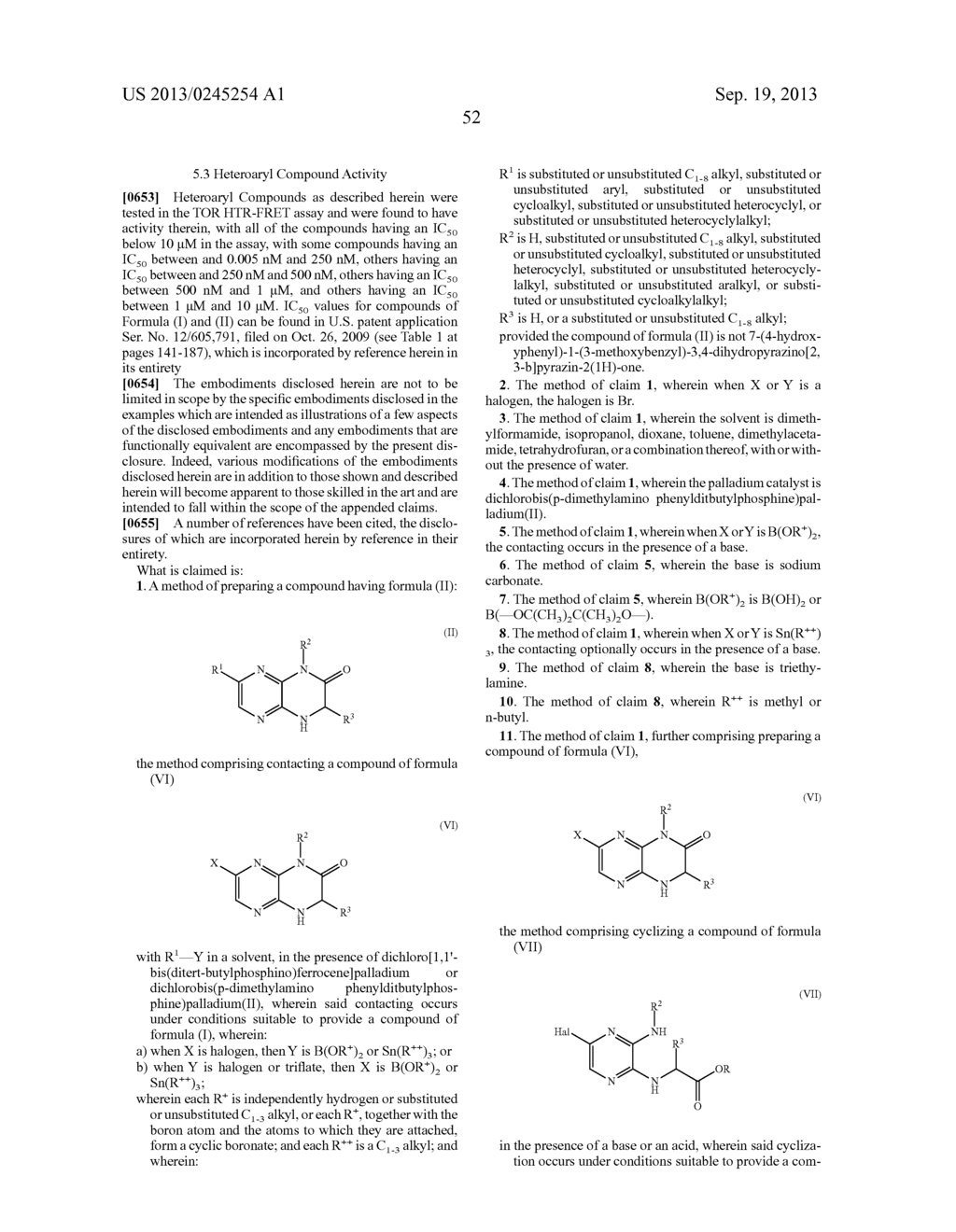 METHODS OF SYNTHESIS AND PURIFICATION OF HETEROARYL COMPOUNDS - diagram, schematic, and image 53