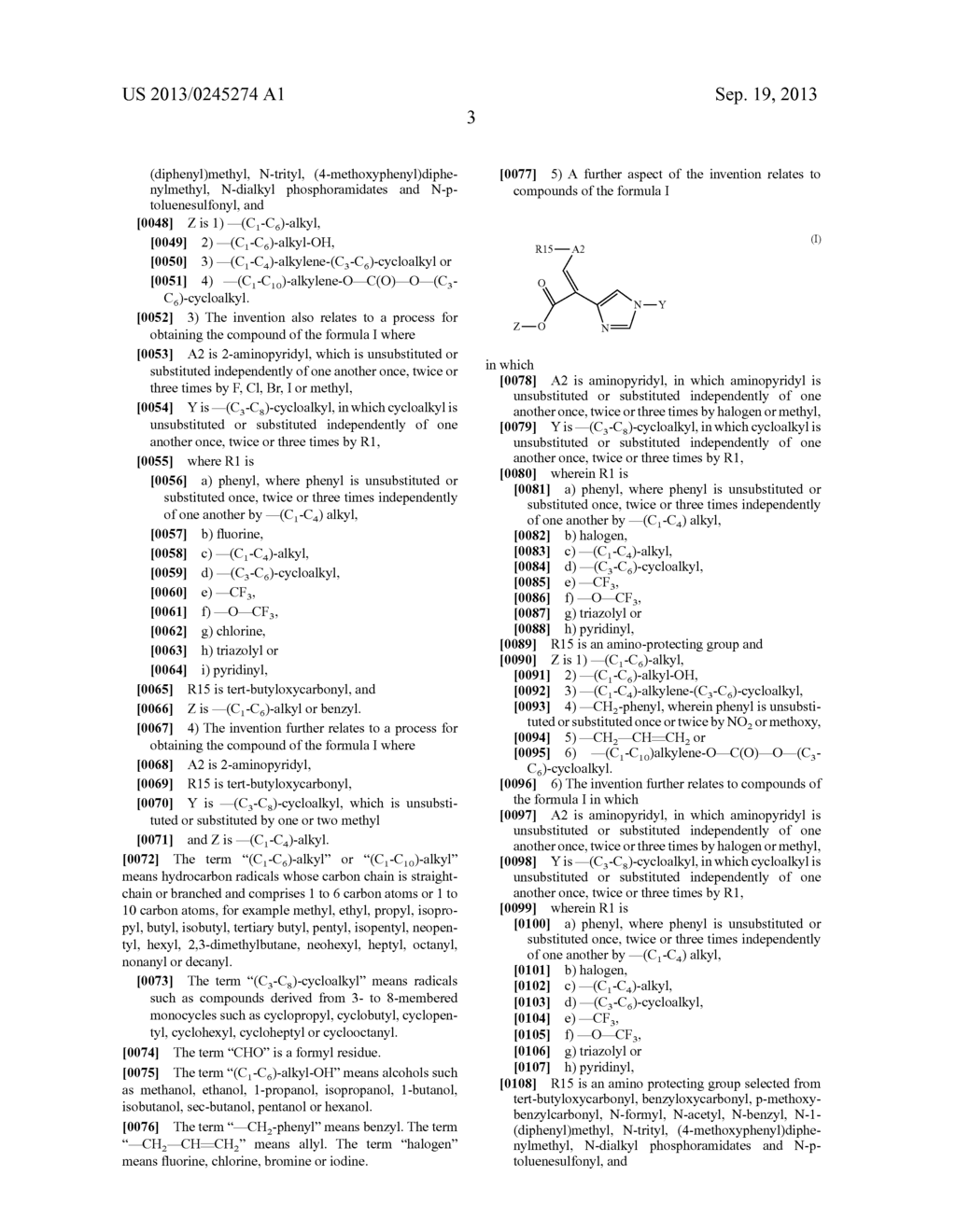 Process for the preparation of 3-(6-amino-pyridin-3yl)-2-acrylic acid     derivatives - diagram, schematic, and image 04