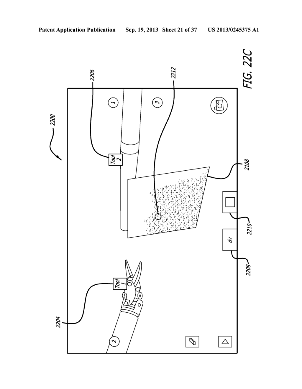 INTERACTIVE USER INTERFACES FOR ROBOTIC MINIMALLY INVASIVE SURGICAL     SYSTEMS - diagram, schematic, and image 22