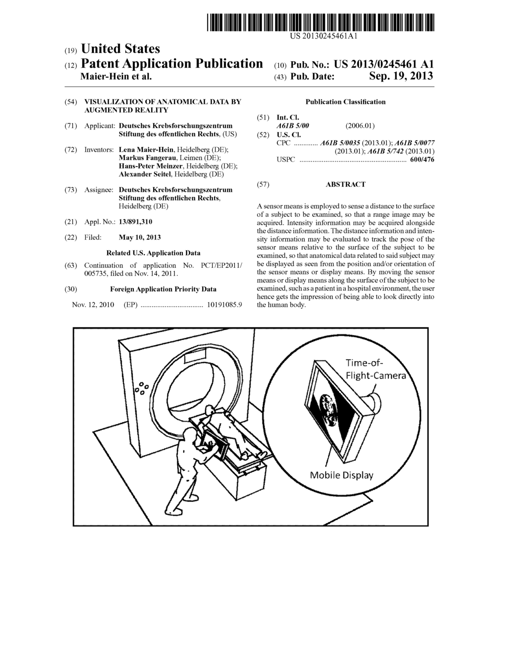 Visualization of Anatomical Data by Augmented Reality - diagram, schematic, and image 01