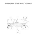 ABDOMINAL WOUND DRESSING WITH APPLICATION AID diagram and image