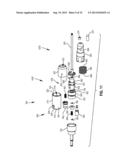 SURGICAL DRILL WITH DRIVE SHAFT AND DRILL BIT THAT, AFTER DISENGAGING THE     DRILL BIT FROM THE DRIVE SHAFT, ALLOWS THE DRILL BIT TO BE DRIVEN IN     REVERSE diagram and image