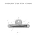 CLAMPING DEVICES FOR DISPENSING SURGICAL FASTENERS INTO SOFT MEDIA diagram and image