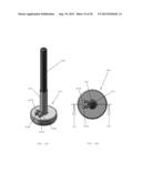 CLAMPING DEVICES FOR DISPENSING SURGICAL FASTENERS INTO SOFT MEDIA diagram and image