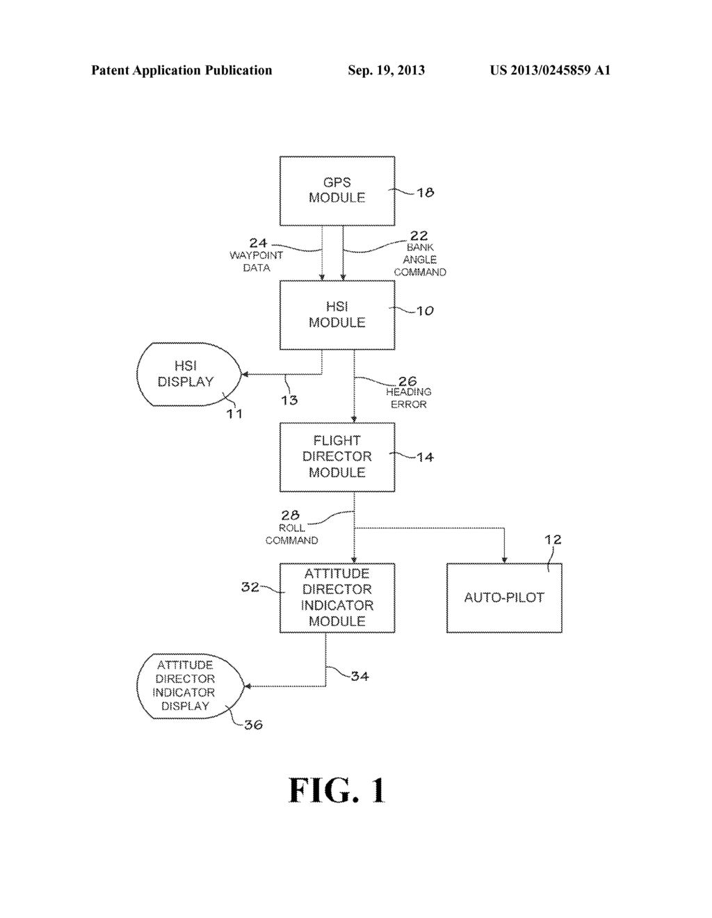 METHOD AND APPARATUS FOR CONVERSION OF GPS HEADING DATA FOR USE BY     ELECTRONIC FLIGHT DIRECTOR - diagram, schematic, and image 02