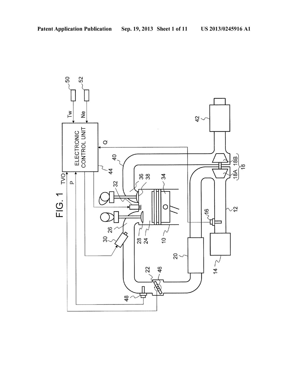 Engine Control Unit and Atmospheric Pressure Estimation Method - diagram, schematic, and image 02