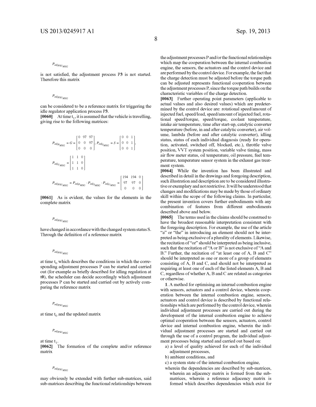 METHOD FOR OPTIMIZING AN INTERNAL COMBUSTION ENGINE - diagram, schematic, and image 11