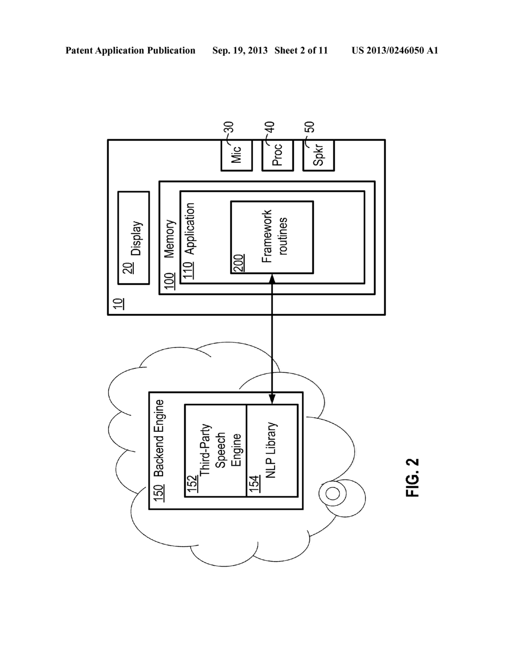 VOICE CONTROL OF APPLICATIONS BY ASSOCIATING USER INPUT WITH     ACTION-CONTEXT IDENTIFIER PAIRS - diagram, schematic, and image 03