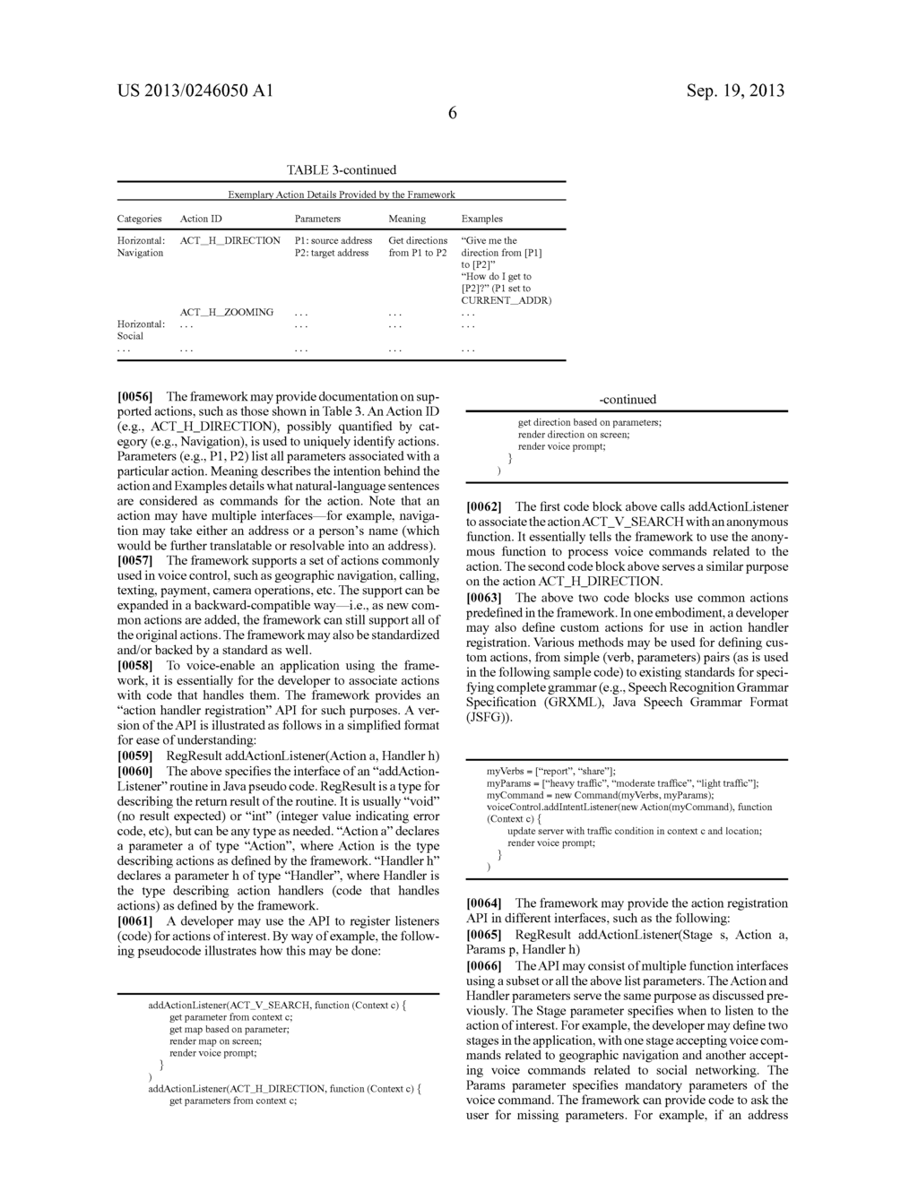 VOICE CONTROL OF APPLICATIONS BY ASSOCIATING USER INPUT WITH     ACTION-CONTEXT IDENTIFIER PAIRS - diagram, schematic, and image 18