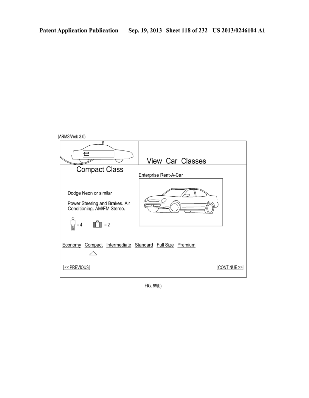 Extended Web Enabled Multi-Featured Business To Business Computer System     For Rental Vehicle Services - diagram, schematic, and image 119